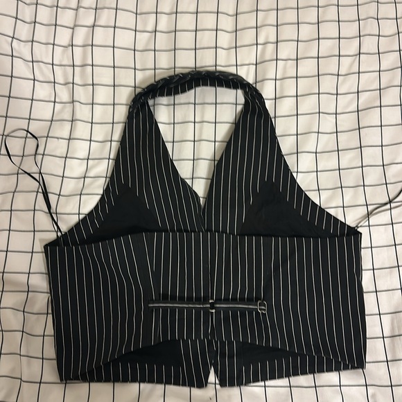 Pinstripe Maeve Vest and Trouser Set - Picture 2 of 6